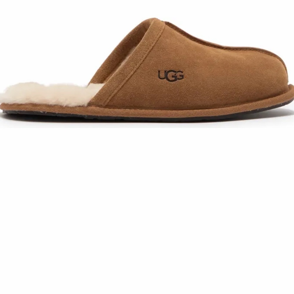 48 UGG Pearle Faux Fur Lined Slipper CHESTNUT - Picture 1 of 3